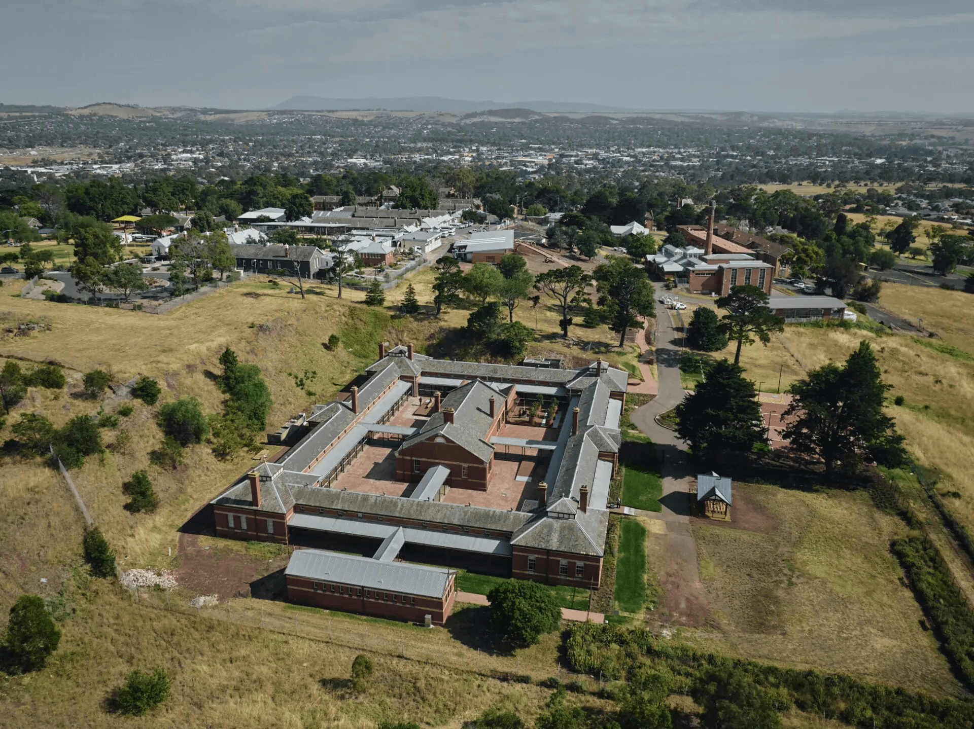Birdseye view of Sunbury Community Arts & Cultural Precinct