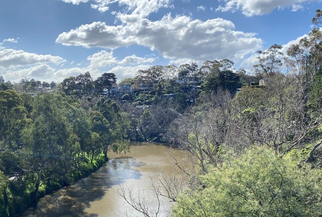 River House viewed from Victoria Bridge, 2024, Heritage Victoria
